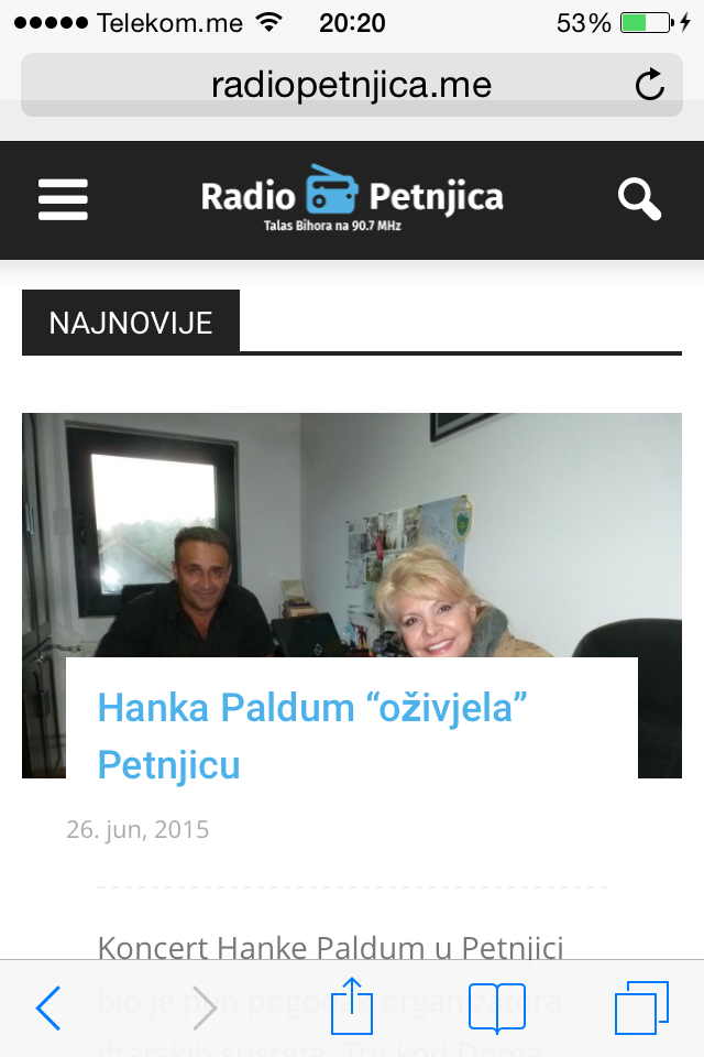 Novi portal za nove ideje – www.radiopetnjica.me