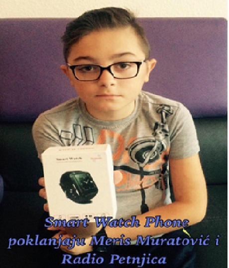 Radio Petnjica i Meris Muratović poklanjaju Smart Watch phone