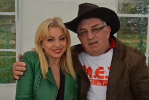 Šabo Kršić sa poznatom folk-zvijezdom Zehrom Bajraktarević