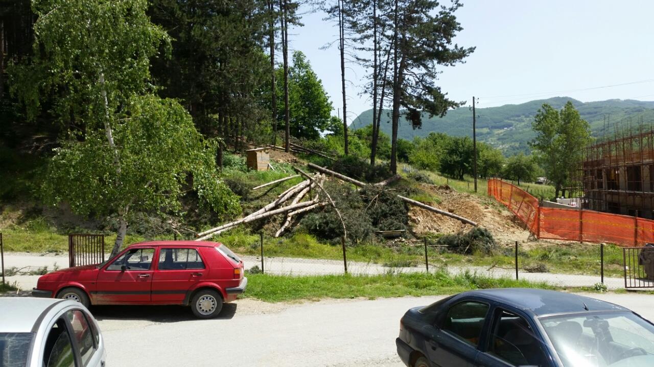 PREMJEŠTANJE DALEKOVODA GOTOVO DANAS, NASTAVAK RADOVA NA ZGRADI OPŠTINE SJUTRA