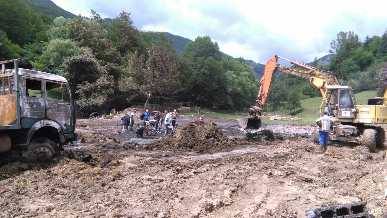 RAŠČIŠĆENO ZGARIŠTE U RADMANCIMA