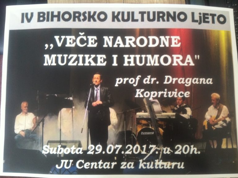 U SUBOTU U PETNJICI VEČE MUZIKE I HUMORA