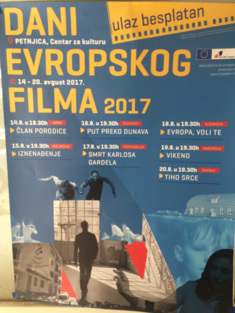 DANI EVROPSKOG FILMA U PETNJICI