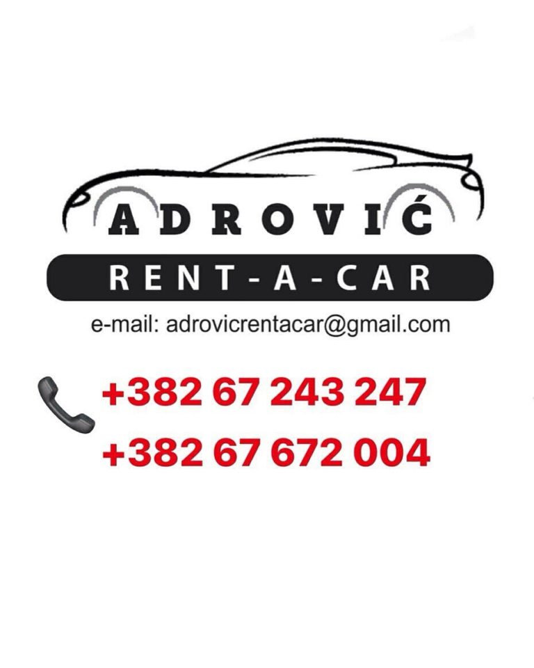 ADROVIĆ RENT-A-CAR: PRVA TAKVA AGENCIJA NA SJEVERU CRNE GORE