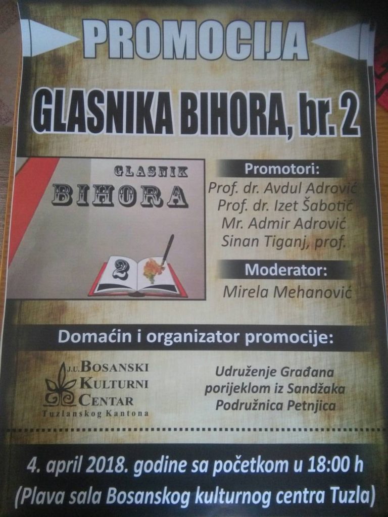 PROMOCIJA GLASNIKA BIHOR U TUZLI