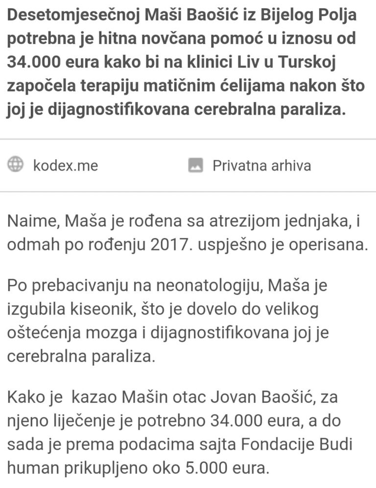 “LIBERALNI POREDAK” ORGANIZUJE AKCIJU “MAŠA SMO MI, MAŠA JE NAŠA”