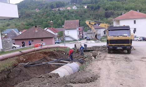 NASTAVLJENA SANACIJA “KORAĆKOG POTOKA”  I TOKOM PRAZNIKA