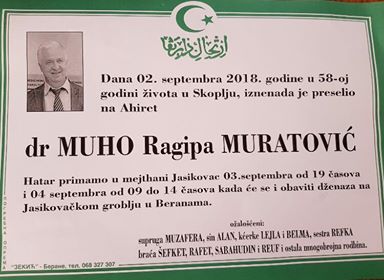 UMRO DR MUHO MURATOVIĆ