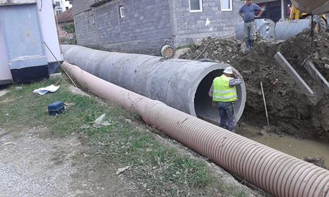 PETNJICA: NASTAVLJENI RADOVI NA SANACIJI “KORAĆKOG POTOKA”