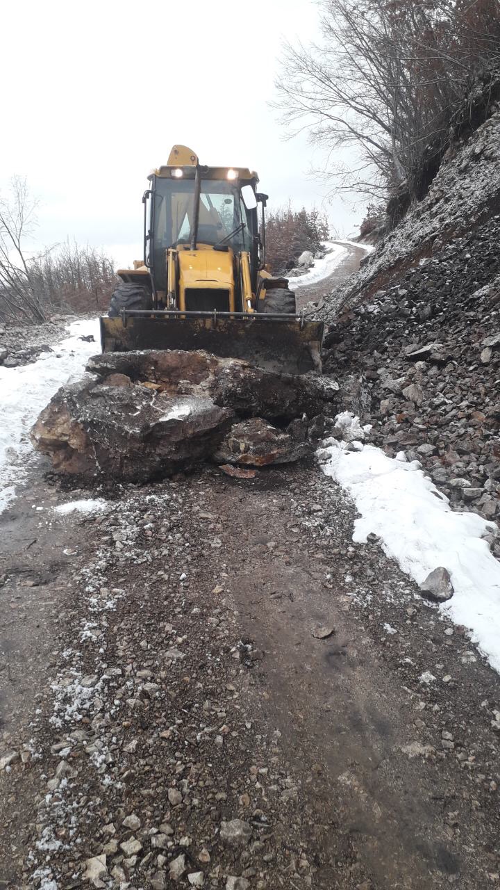 KLIZIŠTA I ODRONI NA PUTU RADMANCI – PONOR, SANACIJA U TOKU