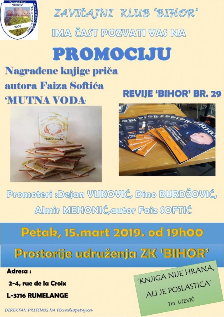 Promocija knjige Faiza Softića