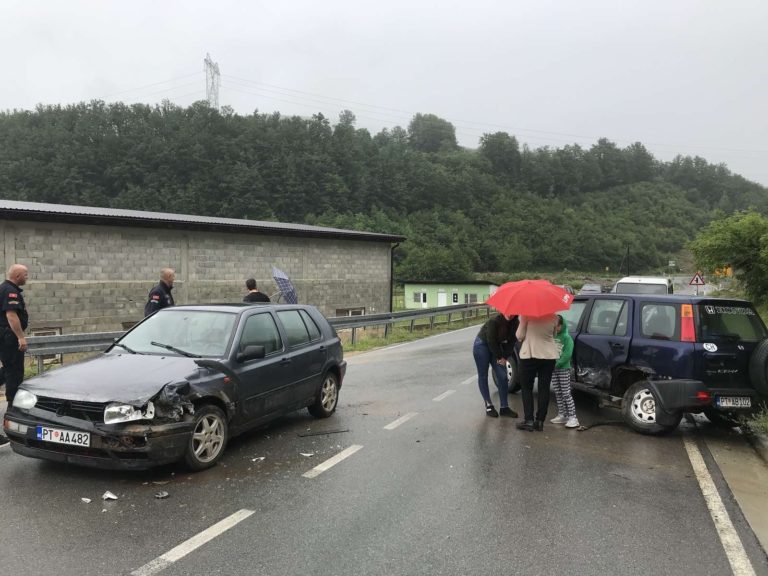 GUSARE: SAOBRAĆAJNA NEZGODA, NEMA OZBILJNIJE POVRIJEĐENIH