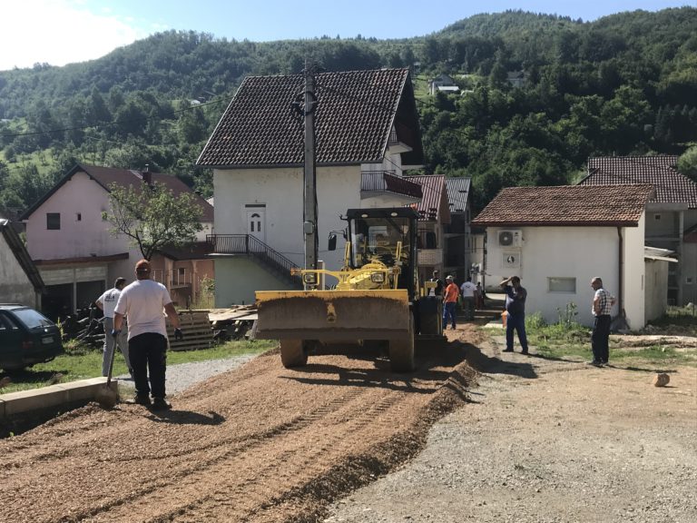 POČELI RADOVI U CENTRU PETNJICE