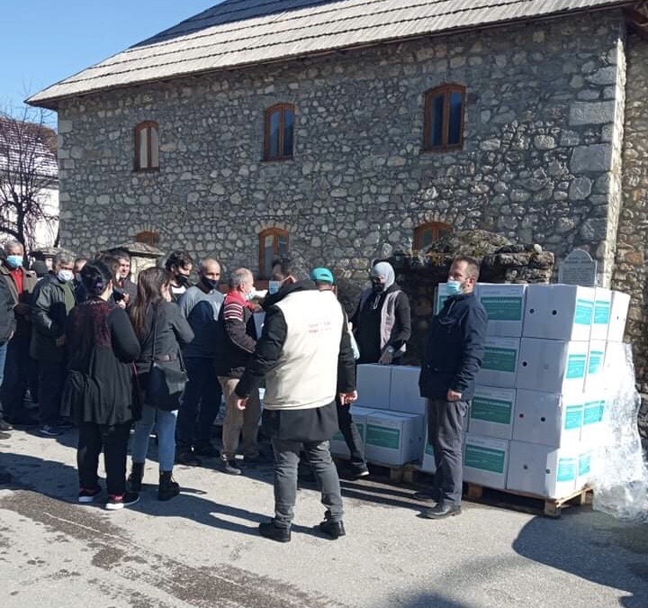 HUMANITARNE ORGANIZACIJE “BIHOR” I “HASENE BALKANS” PODIJELILI 50 PAKETA POMOĆI