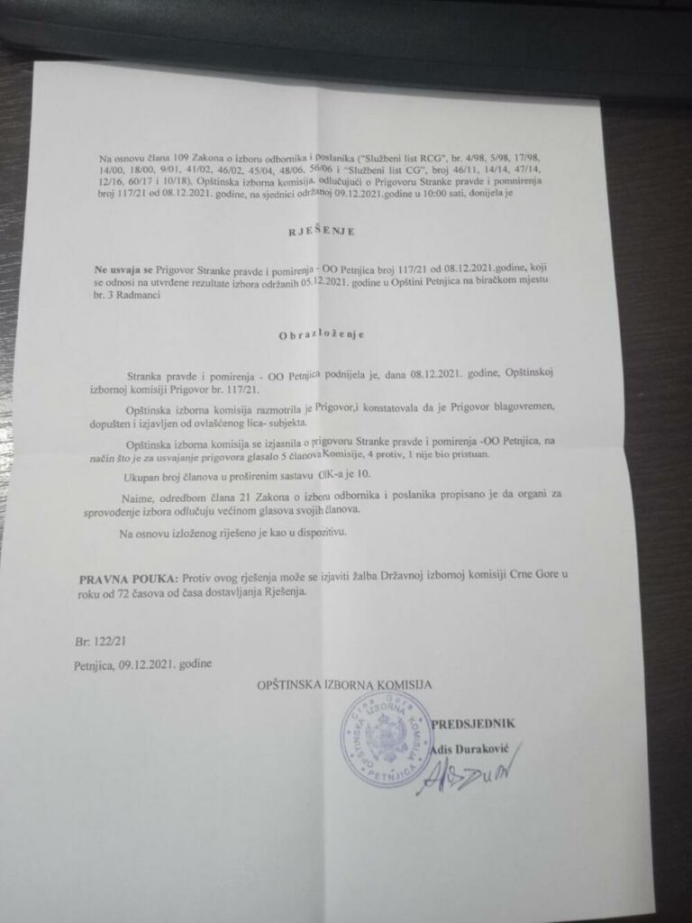Kalač: Duraković donio odluku protivno volji OIK-a, preduzećemo pravne mjere