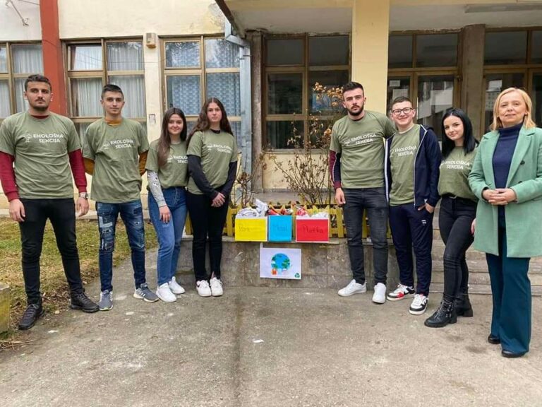 Ekološka sekcija SMŠ Petnjica učesnik brojnih aktivnosti u očuvanju životne sredine