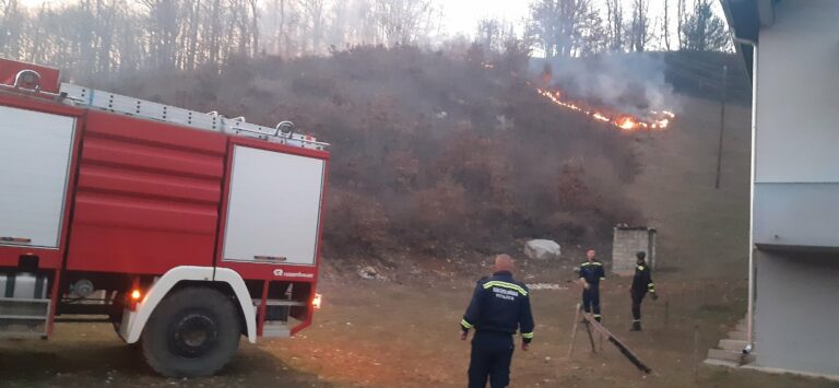 (FOTO) PETNJICA: TOKOM NOĆI UGAŠENA TRI POŽARA