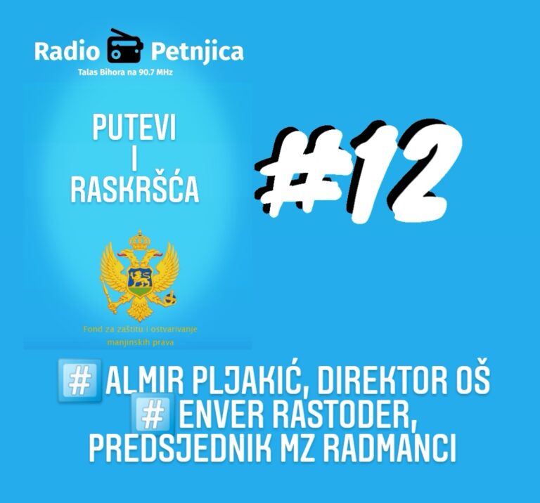 Putevi i raskršća (12): Almir Pljakić, direktor OŠ i Enver Rastoder, predsjednik MZ Radmanci