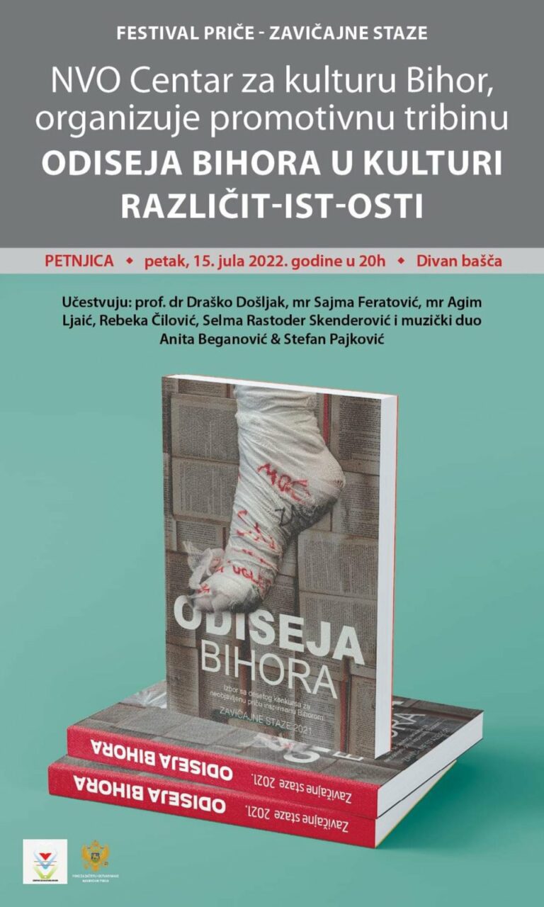 PROMOTIVNA TRIBINA: “ODISEJA BIHORA U KULTURI RAZLIČIT-IST-OSTI”