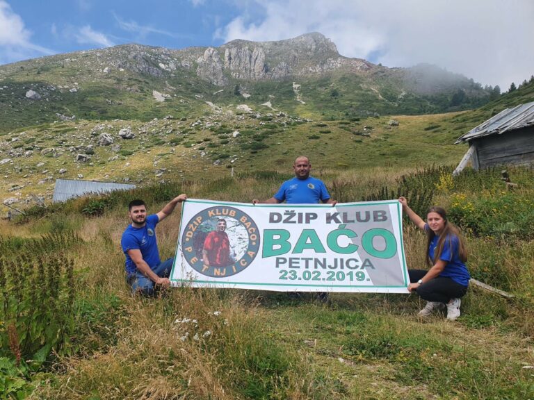 DŽIP KLUB “BAĆO” PROVOZAO TERENCE PROKLETIJAMA