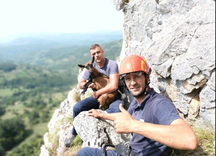 SLUŽBA ZAŠTITE I SPAŠAVANJA NA SVIM ZADACIMA: SPAŠENO JARE SA VRŠEVSKIH KRŠA