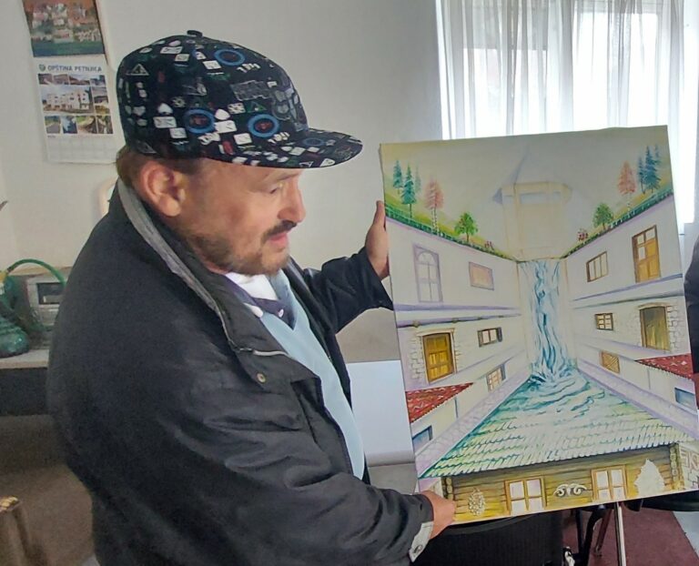 Bihorski slikar Šeko Šabotić učesnik likovne kolonije u Petnjici