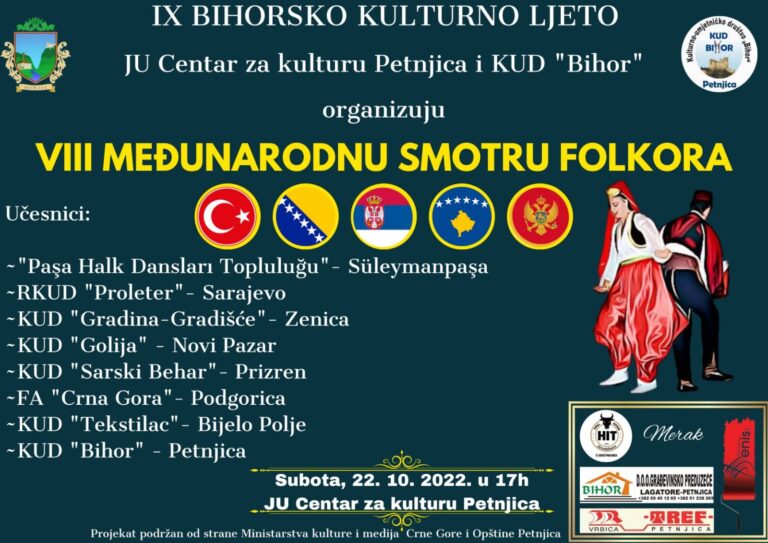 MEĐUNARODNA SMOTRA FOLKLORA U PETNJICI