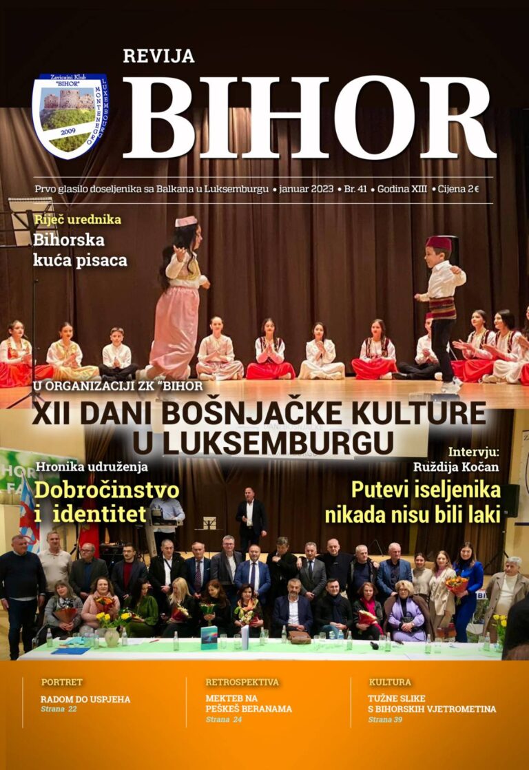 IZAŠAO NOVI BROJ REVIJE „BIHOR“