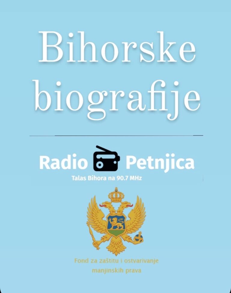 DA OSTANE ZAPIS I DA SE NE ZABORAVI: PROJEKAT “BIHORSKE BIOGRAFIJE” NA PORTALU I RADIJU PETNJICA