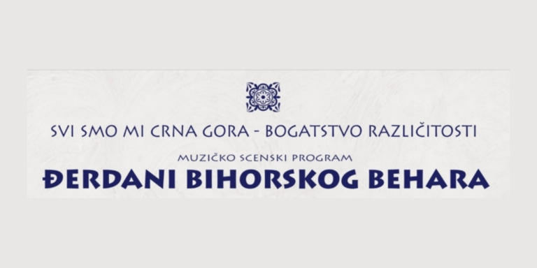 Muzičko scenski program „Đerdani bihorskog behara“ 26. aprila u Petnjici