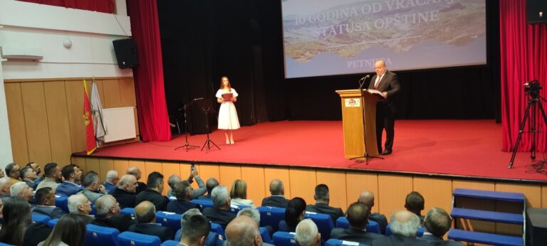 OPŠTINA PETNJICA PROSLAVILA JUBILEJ: 10 GODINA OD VRAĆANJA STATUSA OPŠTINE (FOTO I VIDEO)