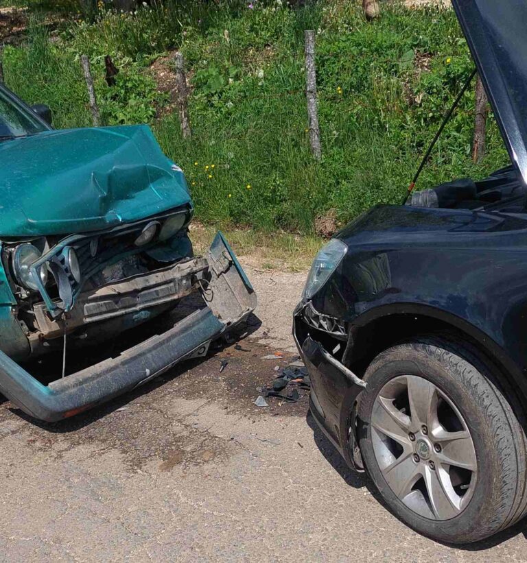 OPREZ: LAKŠA SAOBRAĆAJNA NEZGODA NA BORU