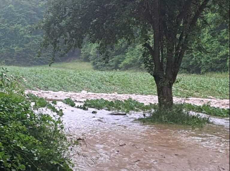 Poplave u Vrbici: Vodena stihija nosila sve pred sobom (FOTO I VIDEO)