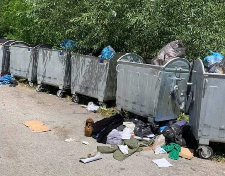 STANJE ALARMANTNO- TEŠKO RAZGRADIV OTPAD ZAVRŠAVA PORED KONTEJNERA 