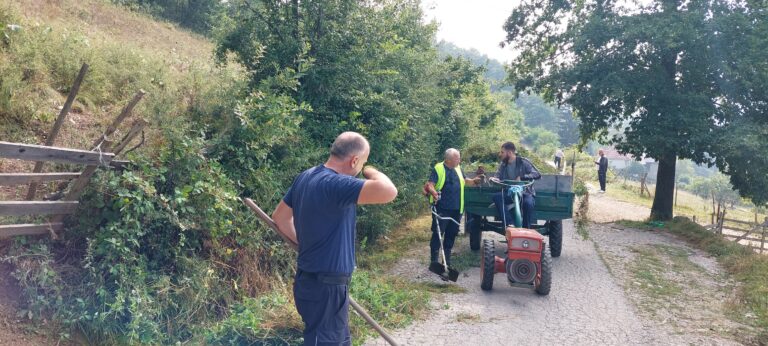 MJEŠTANI, “DOBRO DJELO” I KOMUNALNO U RADNOJ AKCIJI U MZ GODOČELJE