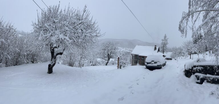 PETNJICA POD SNIJEGOM, NAPADALO OKO 30 CM (FOTO)