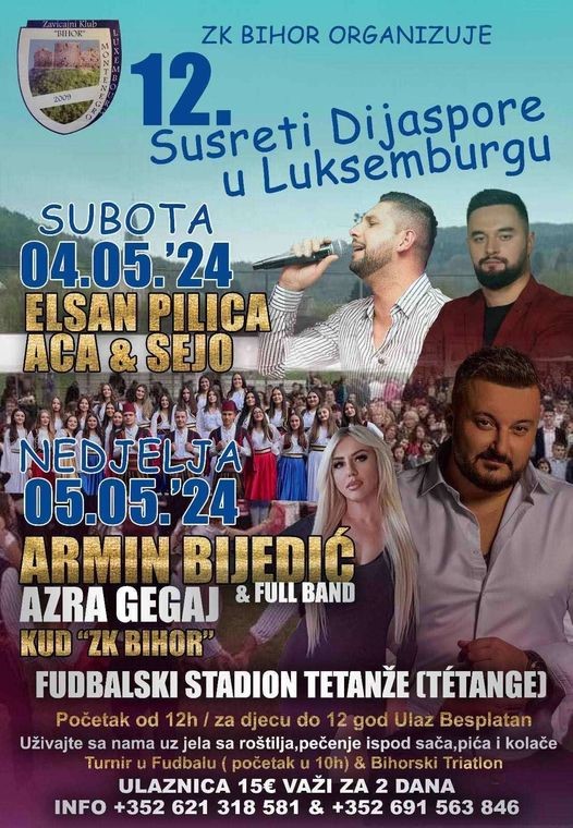 NA PRAGU VELIKOG FESTIVALA „SUSRETI DIJASPORE U LUKSEMBURGU“