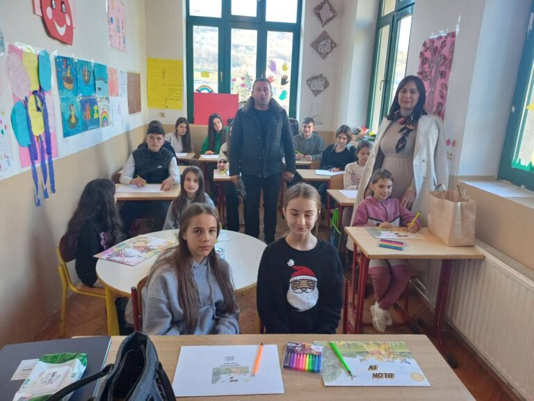 Međunarodna likovna radionica održana u OŠ „Trpezi“