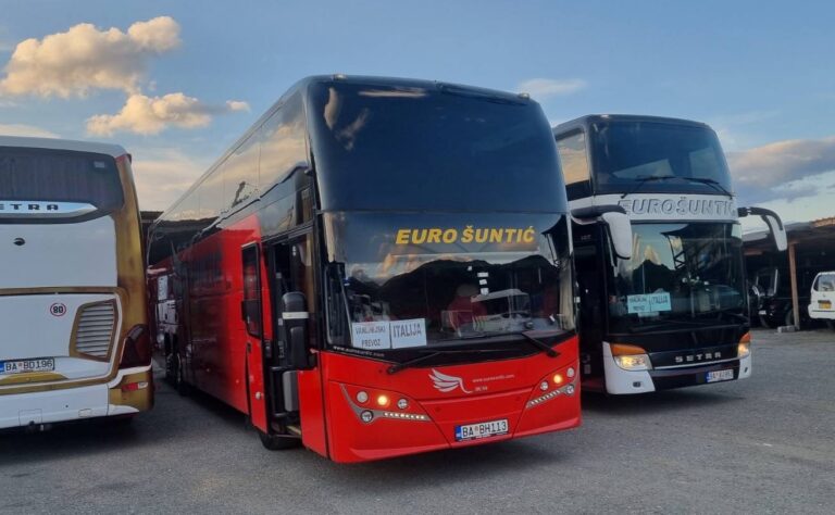 SA AUTOBUSIMA EURO ŠUNTIĆ IZ LUKSEMBURGA DO CRNE GORE U PETAK 4. APRILA