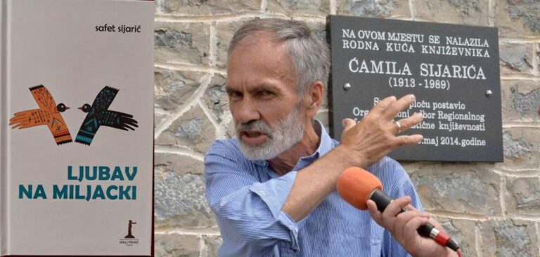 SAFET SIJARIĆ “LJUBAV NA MILJACKI” – ROMAN O LJUBAVI KOJA PRKOSI SMRTI I PAMĆENJU KOJE POBJEĐUJE ZABORAV