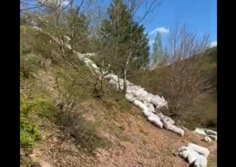 EKO ZLOČIN: NEPOZNATA OSOBA BACILA DŽAKOVE VUNE I ZAPALILA! (VIDEO)