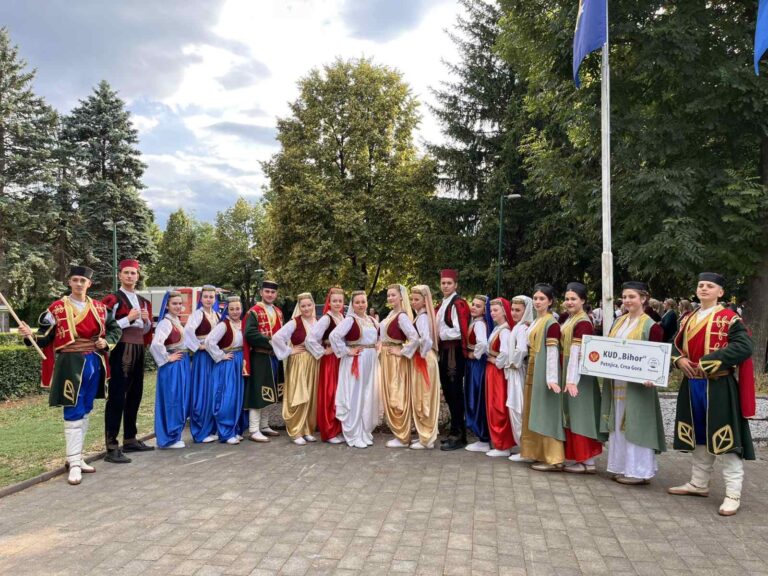 ČLANOVI KUD-a ,,Bihor“ UČESNICI 9. MEĐUNARODNOG FESTIVALA FOLKLORA “NOVOGRADSKI DANI 2025” U SARAJEVU