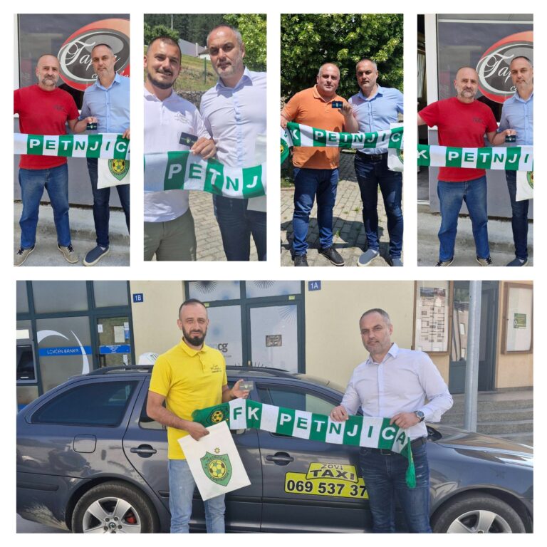 FK PETNJICA: POKLONI ZA PRIJATELJE KLUBA