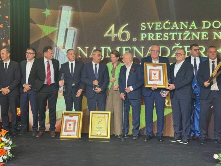 Milutin Đukanović dobitnik nagrade “Evropski najmenadžer”