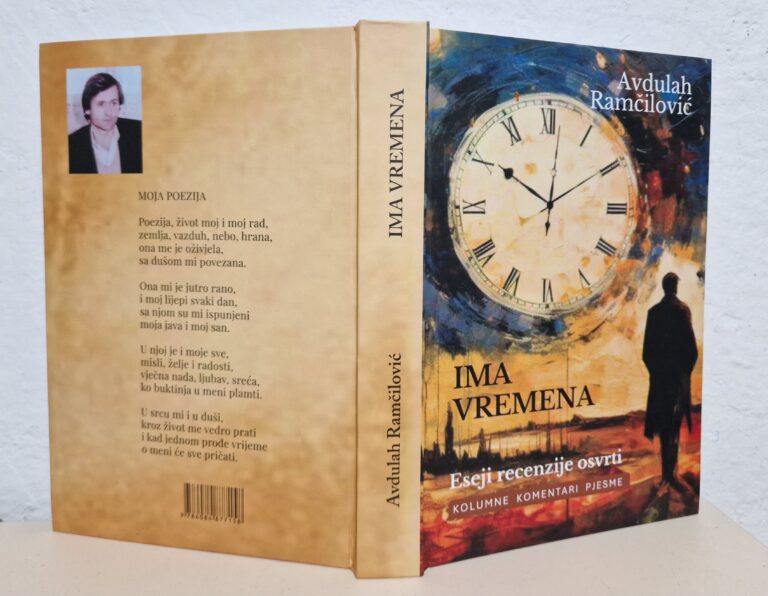 Nova knjiga Avdulaha Ramčilovića: Ima vremena