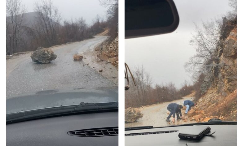 Oprez na putu Bor – Lagatore: Odron i kamenje na kolovozu nakon kiše