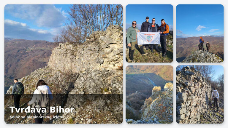 Na tragovima prošlosti: Pohod PSK Bihor do srednjovjekovne tvrđave “Bihor” iznad Lješnice (FOTO I VIDEO)
