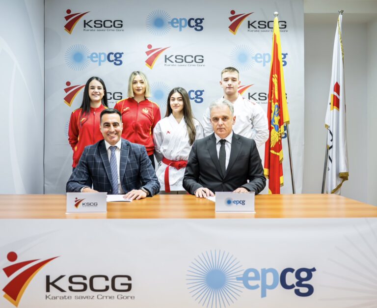 EPCG generalni sponzor Karate saveza Crne Gore: Snažno partnerstvo za budućnost crnogorskog sporta
