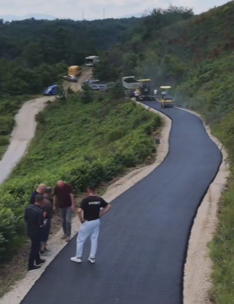 SAOPŠTENJE PREDSJEDNIKA OPŠTINE PETNJICA VEZANO ZA IZGRDNJU PUTNE INFRASTRUKTURE