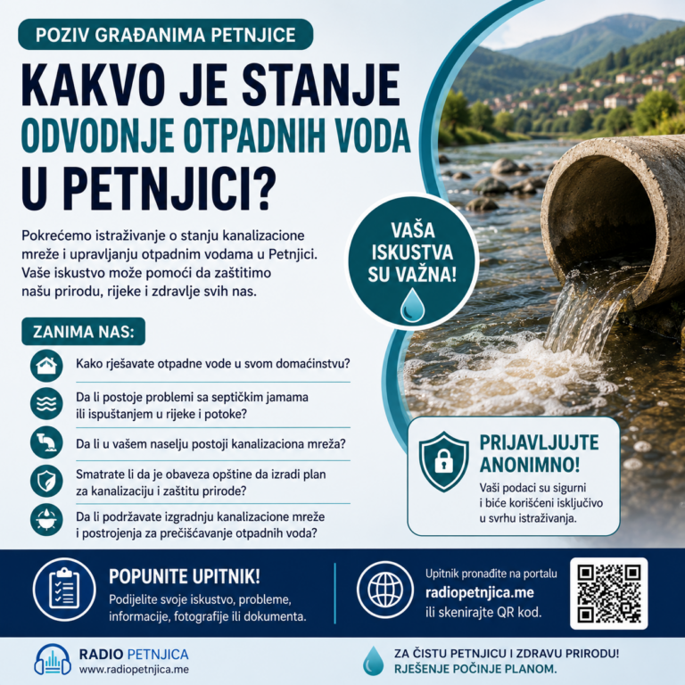 Kako se u vašem naselju rješava pitanje otpadnih voda?